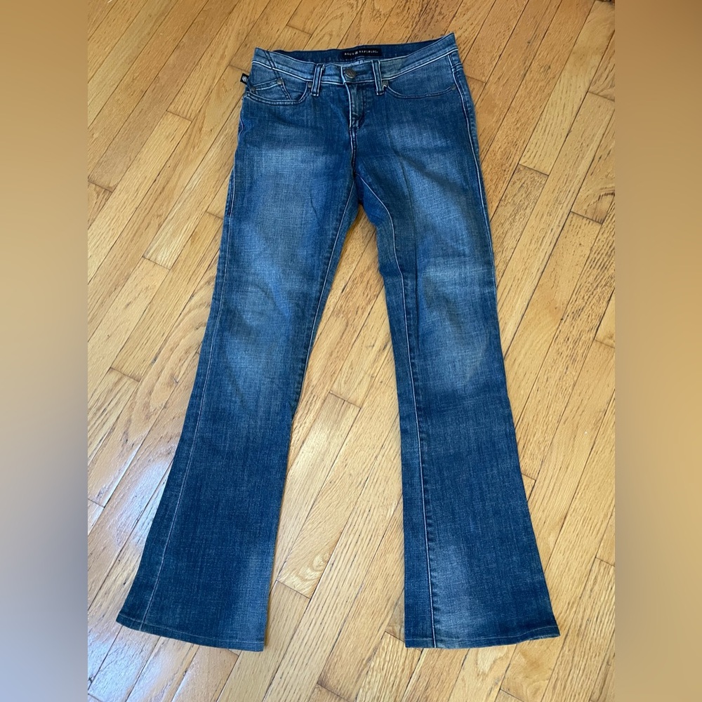 Women's Rock & Republic Vintage Denim Flare Jeans